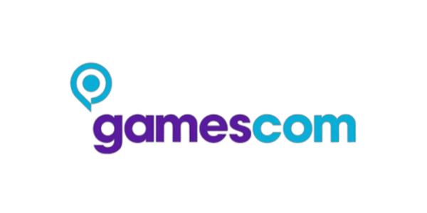 gamescom Logo mit markantem &bdquo;g&ldquo;-Symbol, bekannt f&uuml;r Gaming, Messe, Videospiele und das weltweit gr&ouml;&szlig;te Event der Games-Branche