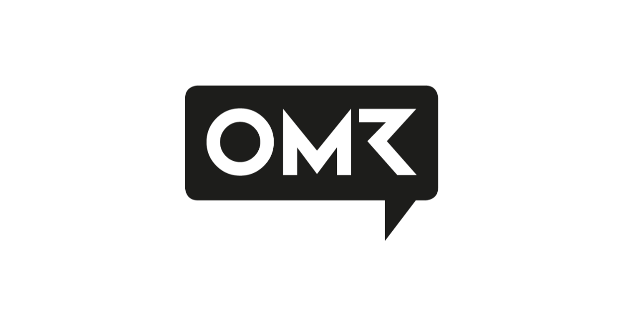 OMR Logo mit markantem Schriftzug, bekannt für Online Marketing Rockstars, Digitalmarketing, Events und die führende Marketingplattform