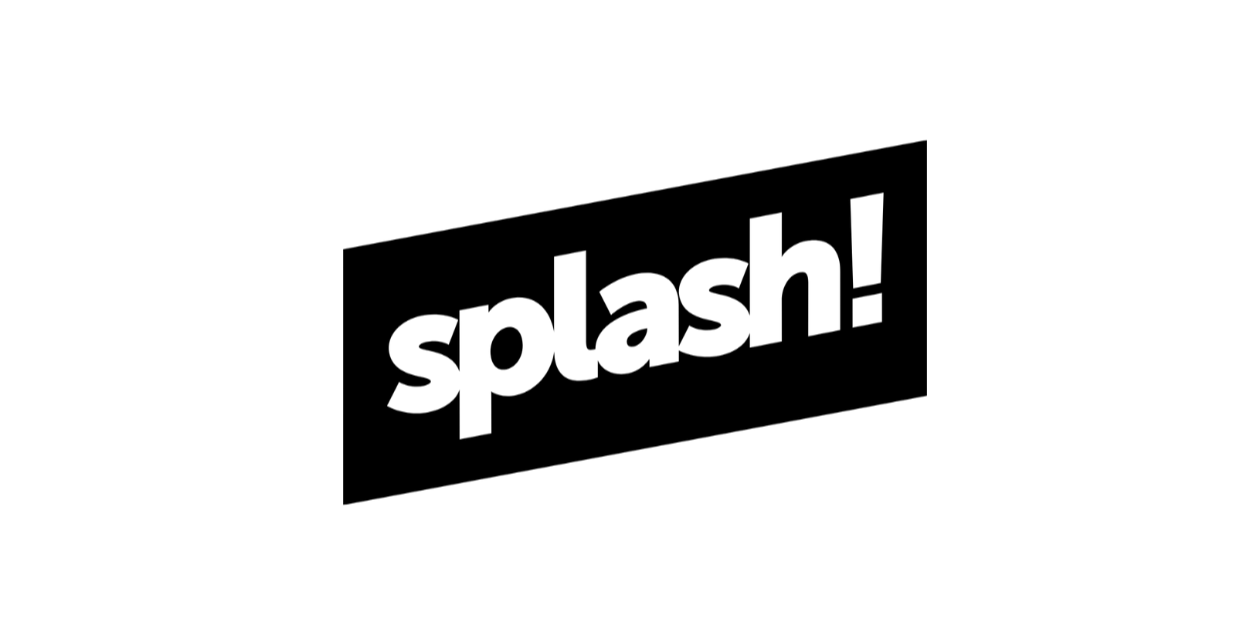 SPLASH Logo mit modernem Schriftzug, bekannt für Events, Lifestyle, Entertainment und die Marke für exklusive Veranstaltungen