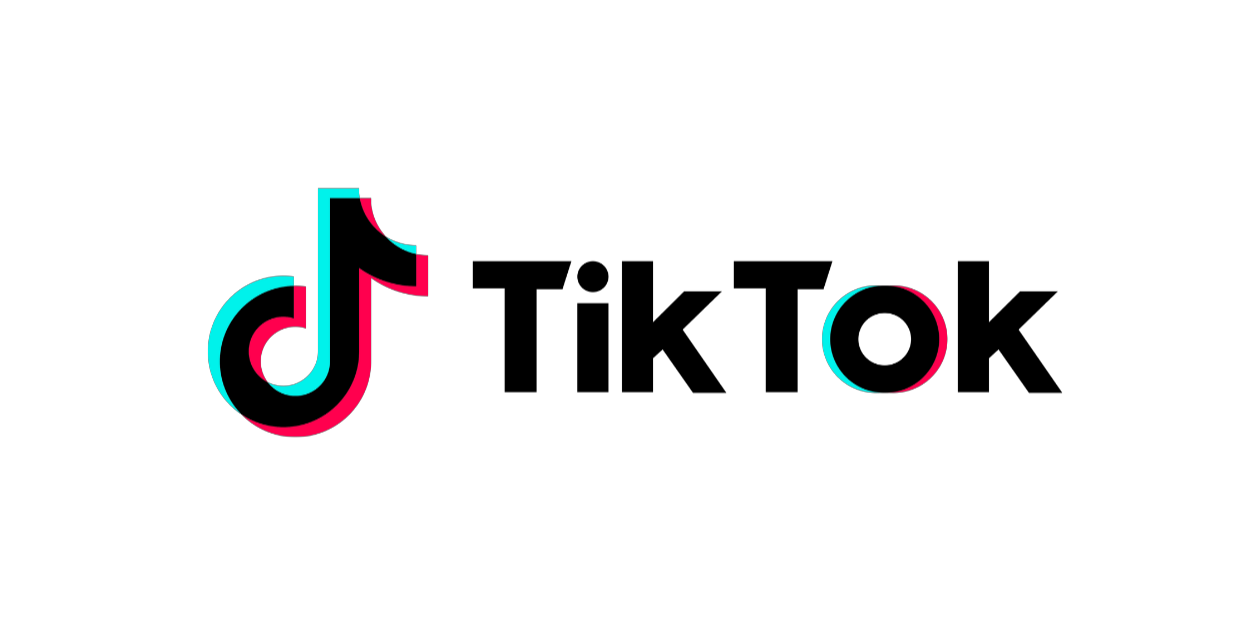TikTok Logo mit stilisiertem Notensymbol, bekannt für Kurzvideos, Social Media Trends und kreative Inhalte auf der Plattform