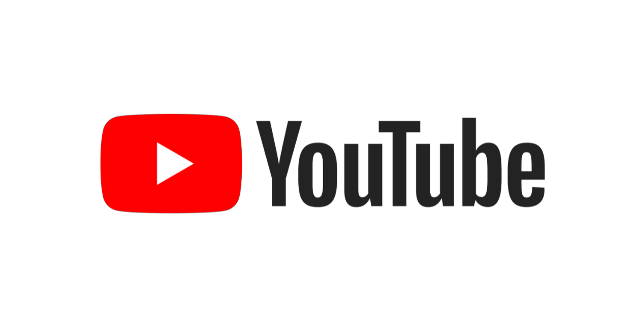 YouTube Logo mit rotem Play-Button, bekanntes Symbol für Video-Streaming, Online Content und digitale Medienplattform