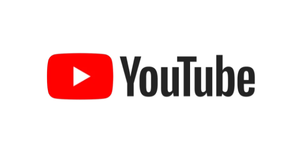 YouTube Logo mit rotem Play-Button, bekanntes Symbol f&uuml;r Video-Streaming, Online Content und digitale Medienplattform