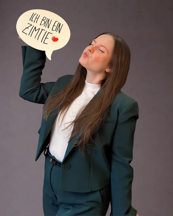 Jasmin aus dem cinnamon-Team